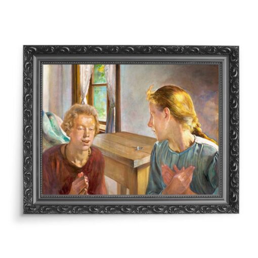 Jacek Malczewski Objawienie 70x50 wydruk na płótnie CANVAS