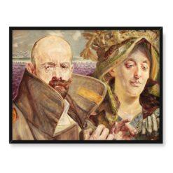 Jacek Malczewski Pierwiosnek 40×30