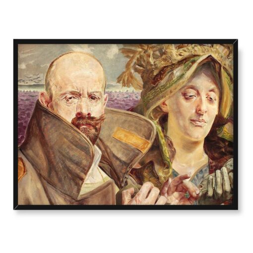 Jacek Malczewski Pierwiosnek 40x30