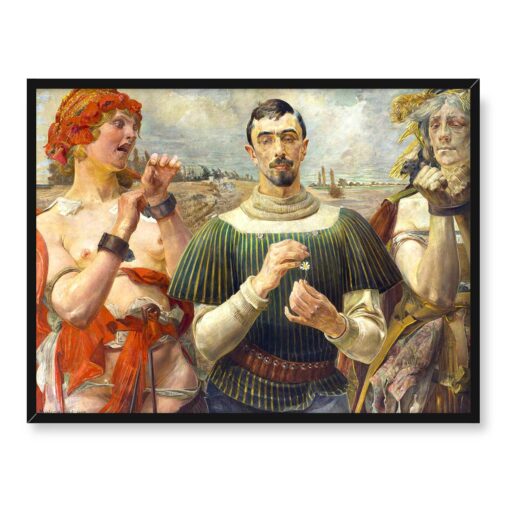 Jacek Malczewski Polski Hamlet 40x30