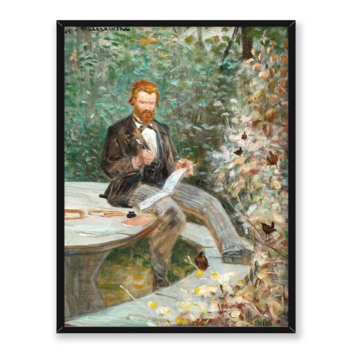 Jacek Malczewski Portret Adolfa Dygasińskiego 30x40