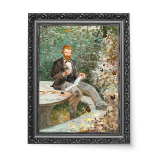 Jacek Malczewski Portret Adolfa Dygasińskiego 50x70 wydruk na płótnie CANVAS