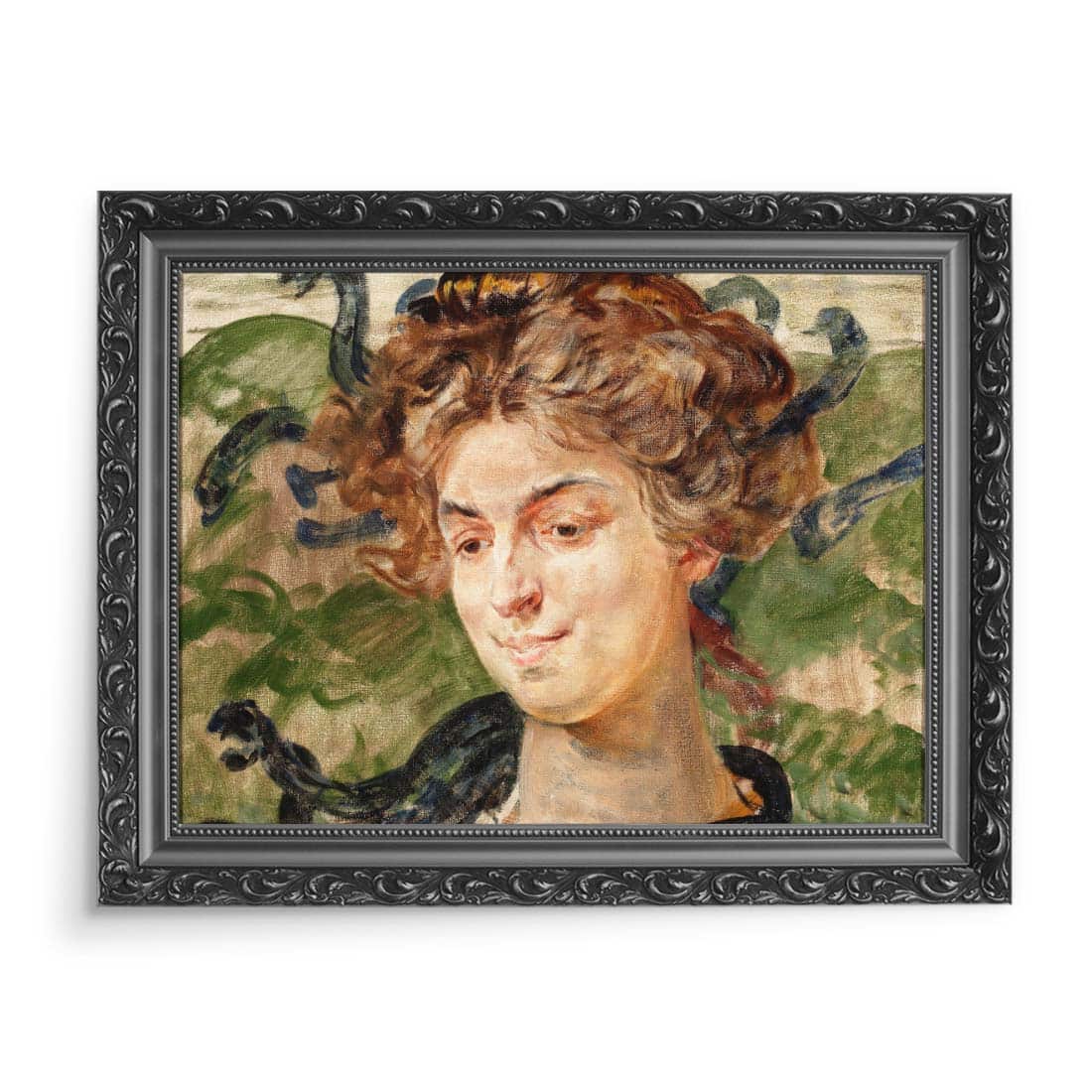 Jacek Malczewski Portret aktorki Heleny Sulimy jako Gorgony 70x50 wydruk na płótnie CANVAS