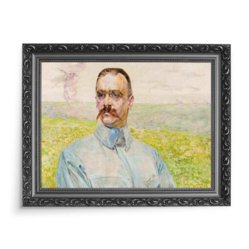 Jacek Malczewski Portret brygadiera Józefa Piłsudskiego 70x50 wydruk na płótnie CANVAS