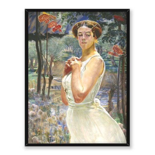 Jacek Malczewski Portret kobiety 30x40