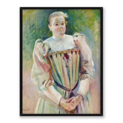 Jacek Malczewski Portret siostry Bronisławy 30x40