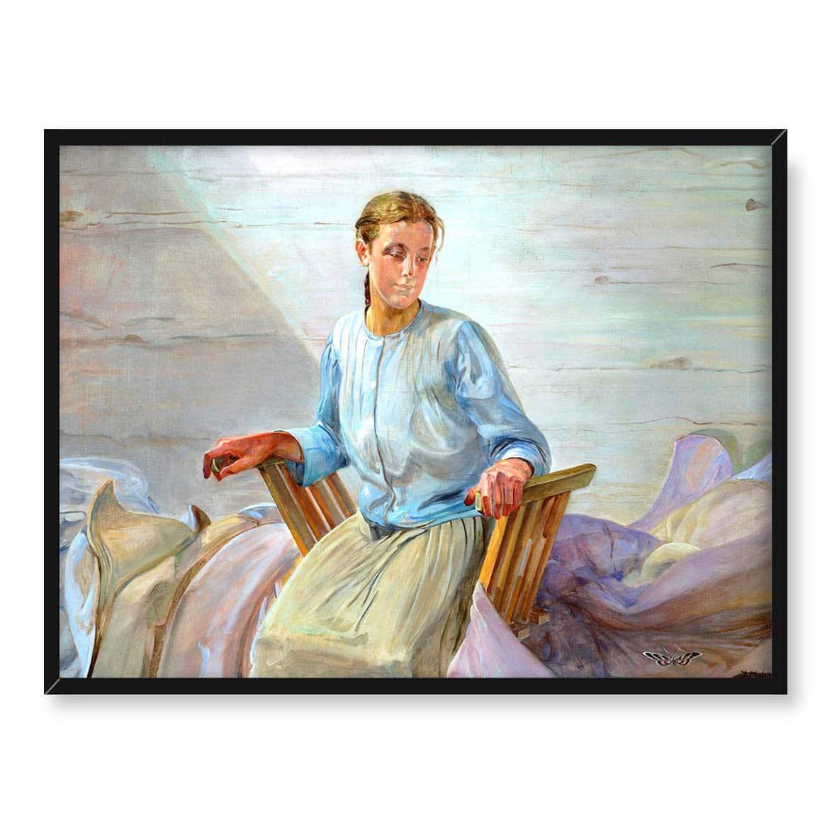 Jacek Malczewski Przebudzenie 40x30 w RAMIE