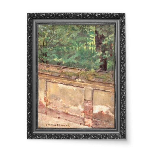 Jacek Malczewski Przy murze 50x70 wydruk na płótnie CANVAS