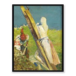 Jacek Malczewski Przy żurawiu 30x40