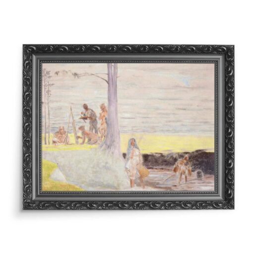Jacek Malczewski Przydrożna Madonna 70x50 wydruk na płótnie CANVAS
