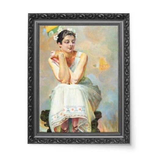 Jacek Malczewski Pytia 50x70 wydruk na płótnie CANVAS
