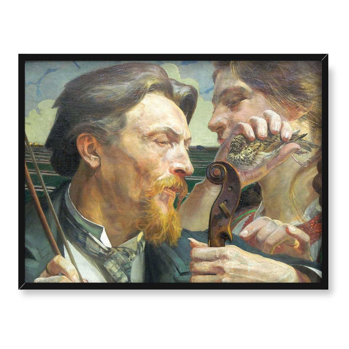 Jacek Malczewski Skowronek 40x30 w RAMIE