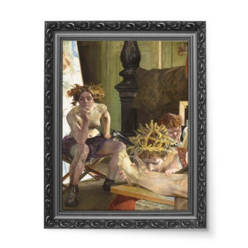 Jacek Malczewski Studium dziewczyny 50x70 wydruk na płótnie CANVAS