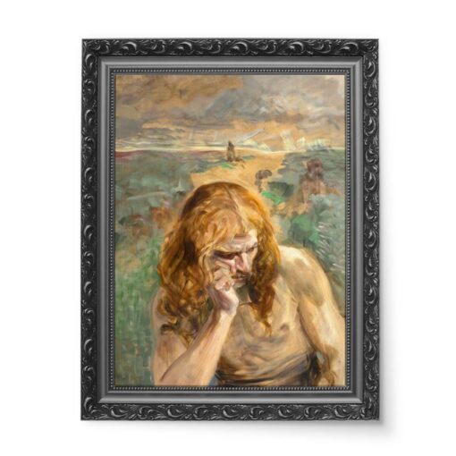 Jacek Malczewski Święty Jan Chrzciciel 50x70 wydruk na płótnie CANVAS