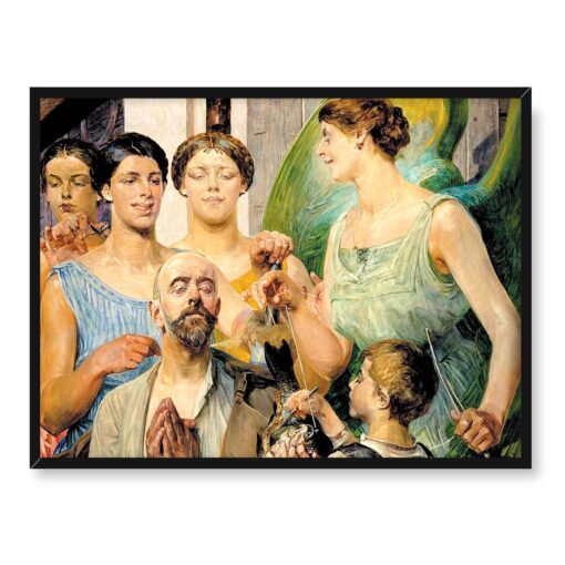 Jacek Malczewski Tobiasz i Parki 40x30