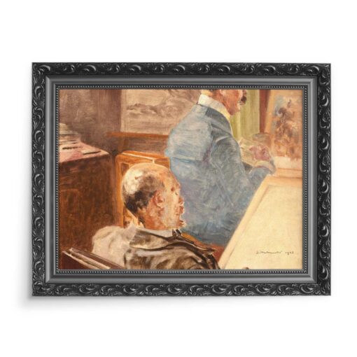 Jacek Malczewski W pracowni artysty 70x50 wydruk na płótnie CANVAS