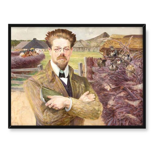 Jacek Malczewski Władysław Reymont 40x30