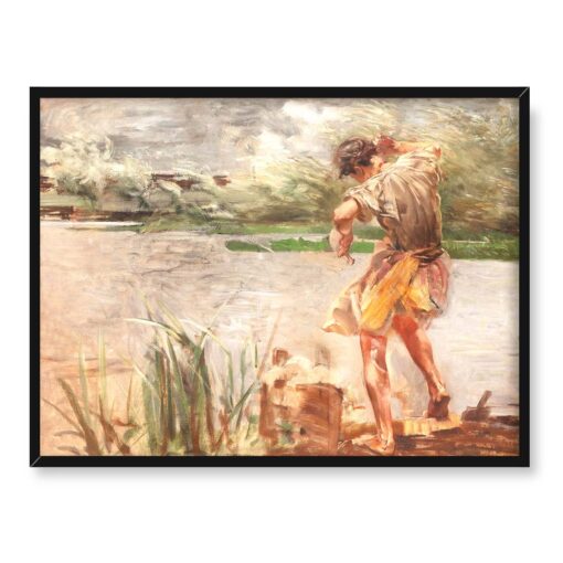 Jacek Malczewski Wiatr 40x30 w RAMIE