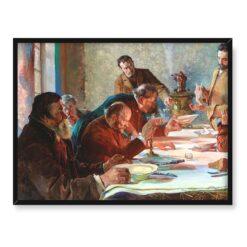 Jacek Malczewski Wigilia na Syberii 40×30