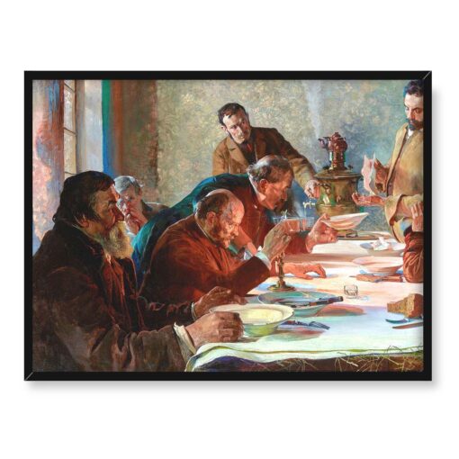 Jacek Malczewski Wigilia na Syberii 40x30
