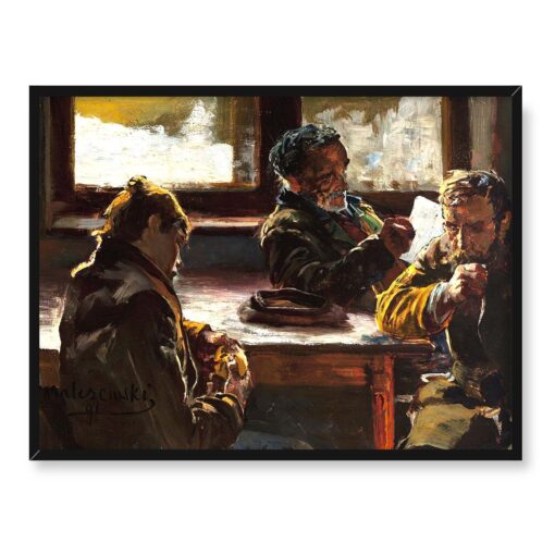 Jacek Malczewski Wygnańcy 40x30 w RAMIE