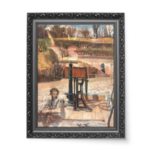 Jacek Malczewski Zatruta studnia 50x70 wydruk na płótnie CANVAS