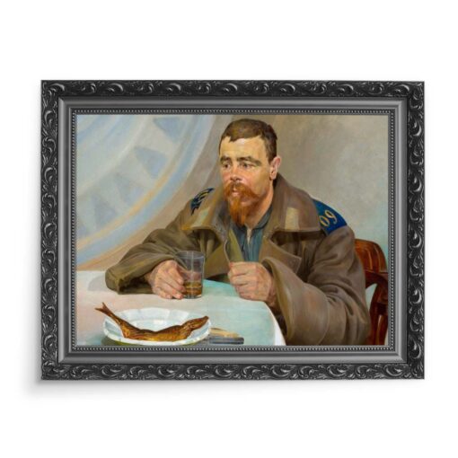 Jacek Malczewski Zesłaniec prawa część tryptyku 70x50 wydruk na płótnie CANVAS