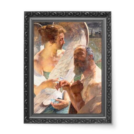 Jacek Malczewski Zmartwychwstanie 50x70 wydruk na płótnie CANVAS
