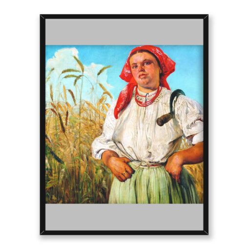 Jacek Malczewski Żniwiarka 30x40