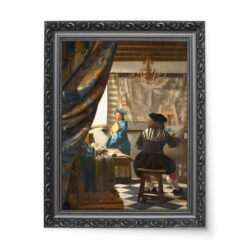 Jan Vermeer Alegoria malarstwa 50x70 wydruk na płótnie CANVAS