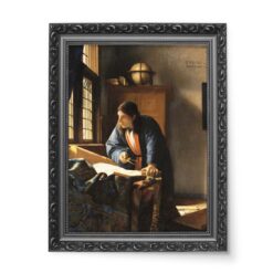 Jan Vermeer Geograf 50x70 wydruk na płótnie CANVAS