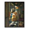 Jan Vermeer List miłosny 30×40
