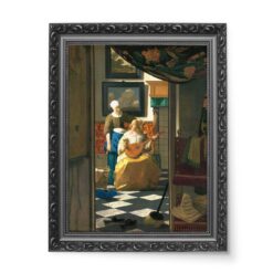 Jan Vermeer List miłosny 50x70 wydruk na płótnie CANVAS