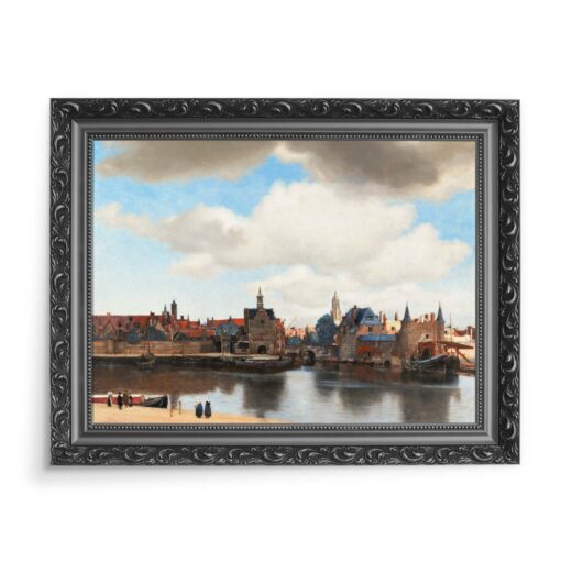Jan Vermeer Widok Delft 70x50 wydruk na płótnie CANVAS