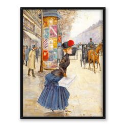 Jean Beraud Młoda kobieta Paryż 30x40