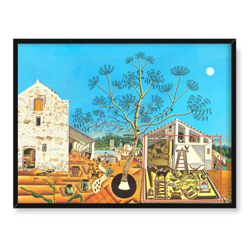 Jean Miro The Farm Farma 40x30