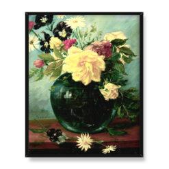 Joaquin Sorolla Bastida Kwiaty 40×50