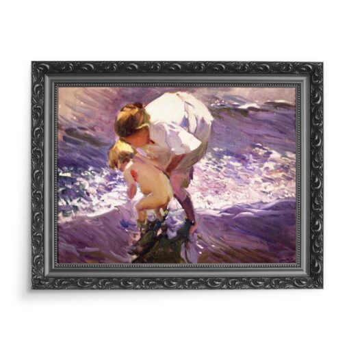 Joaquin Sorolla Kąpiel na plaży 70x50 wydruk na płótnie CANVAS