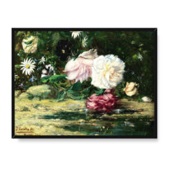 Joaquin Sorolla Kwiaty na wodzie 40x30