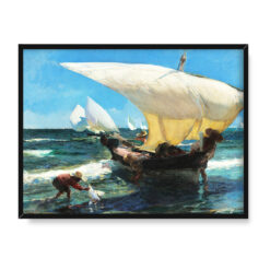 Joaquin Sorolla Na wybrzeżu Walencji 40x30
