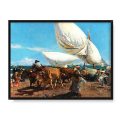 Joaquin Sorolla Powrót z połowów 40x30
