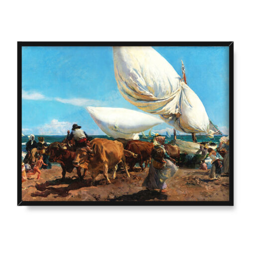 Joaquin Sorolla Powrót z połowów 40x30