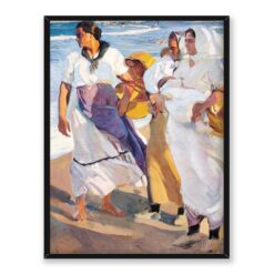 Joaquin Sorolla Rybaczki z Walencji 30x40