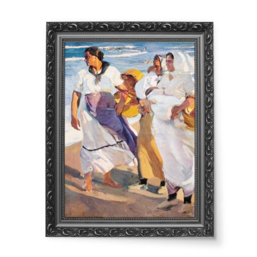 Joaquin Sorolla Rybaczki z Walencji 50x70 wydruk na płótnie CANVAS