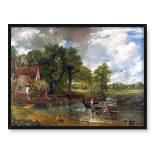John Constable The Hay Wain Wóz z sianem 40x30 w RAMIE