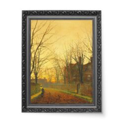 John Grimshaw Październik 50x70 wydruk na płótnie CANVAS