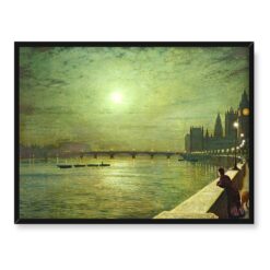 John Grimshaw Tamiza Westminster Londyn 40x30