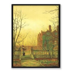 John Grimshaw Złota jesień 30x40