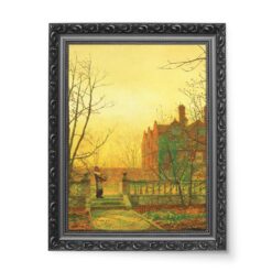 John Grimshaw Złota jesień 50x70 wydruk na płótnie CANVAS