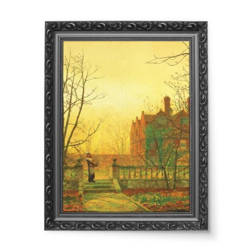 John Grimshaw Złota jesień 50x70 wydruk na płótnie CANVAS